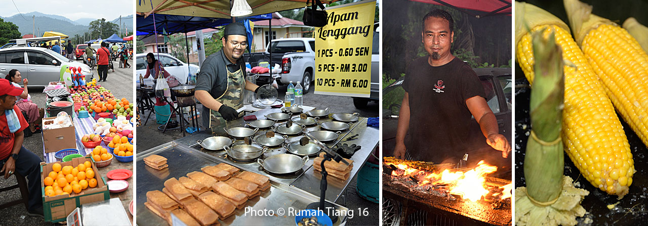 Lenggong night markets